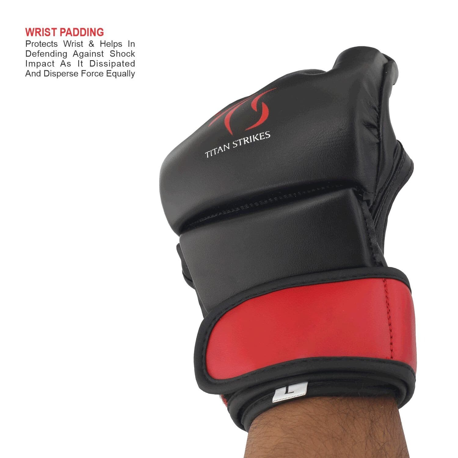 Pro Style MMA Gloves, Kickboxing, Martial Arts Training, D-Palm Design, Punching 4