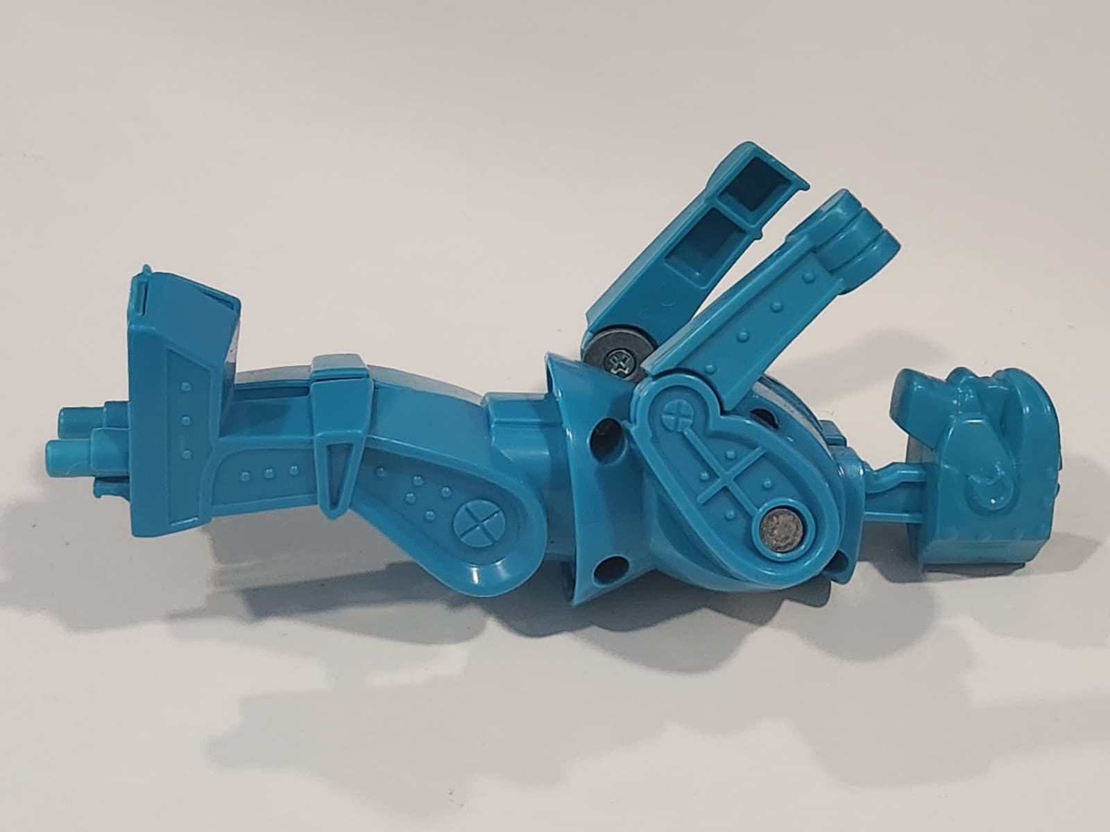 Mattel Rock 'Em Sock 'Em BLUE BOMBER REPLACEMENT Part Teal Toy Figure Parts 6