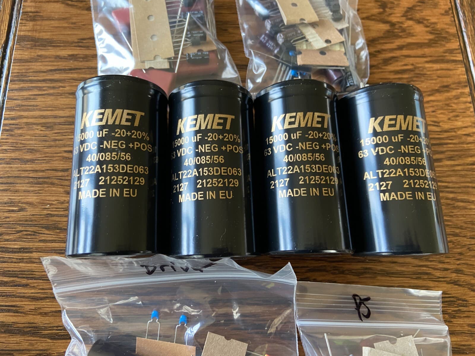 Sansui AU-719 Complete Rebuild Kit High-Quality Recap Set Transistors Relay 4