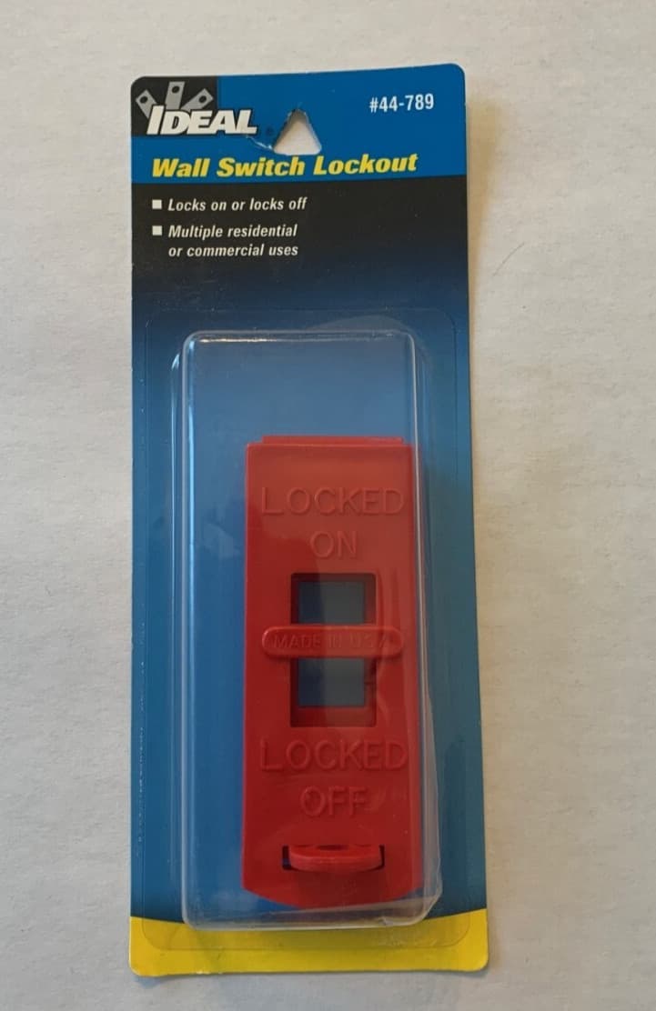 IDEAL Electrical 44-789 Standard Wall Switch Lockout