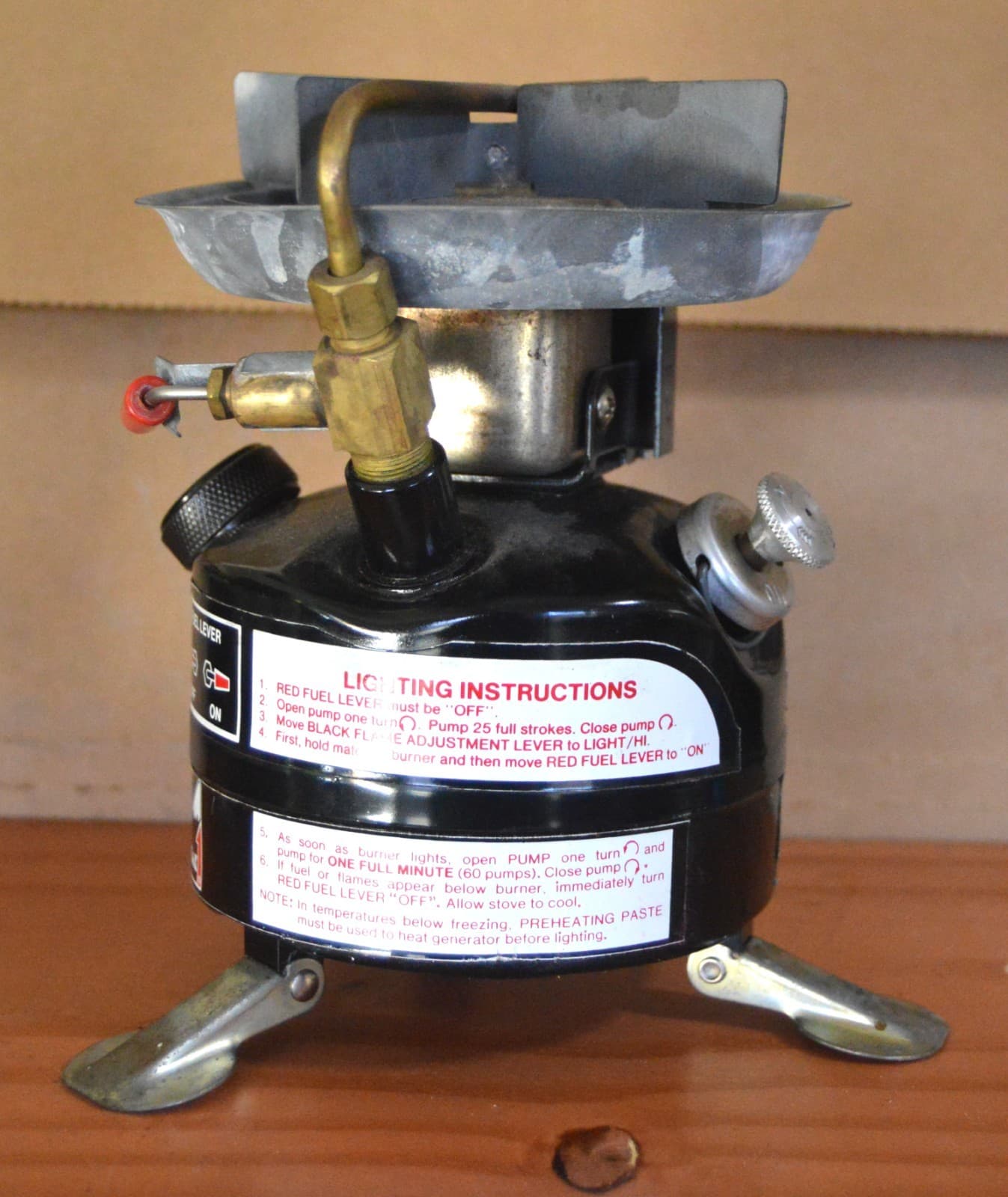 Vintage Coleman 400A Camp Stove Dated 6/87 2