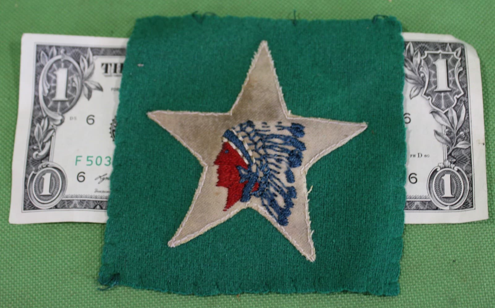 USMC World War I Marine Corps 5th Regiment American Expeditionary Force Patch 4