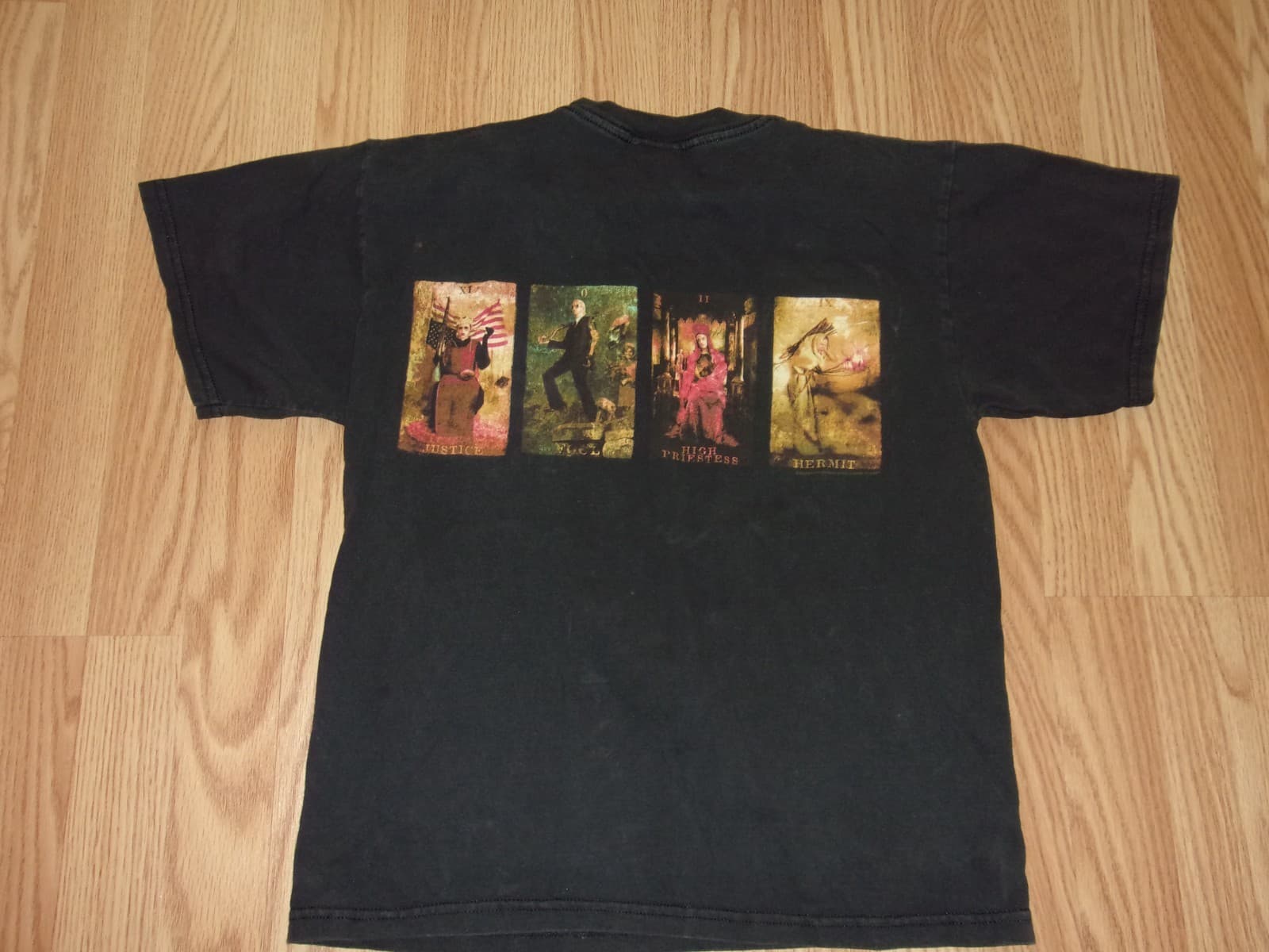 2000 Marilyn Manson Hierophant Tarot Card T Shirt Mens Medium Good Condition 4