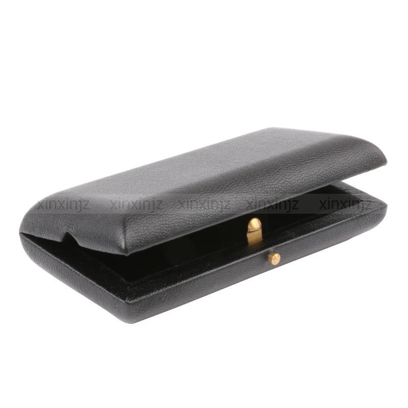 Oboe Reed Case With PU Leather For 3PCS Reeds Holder Black 3