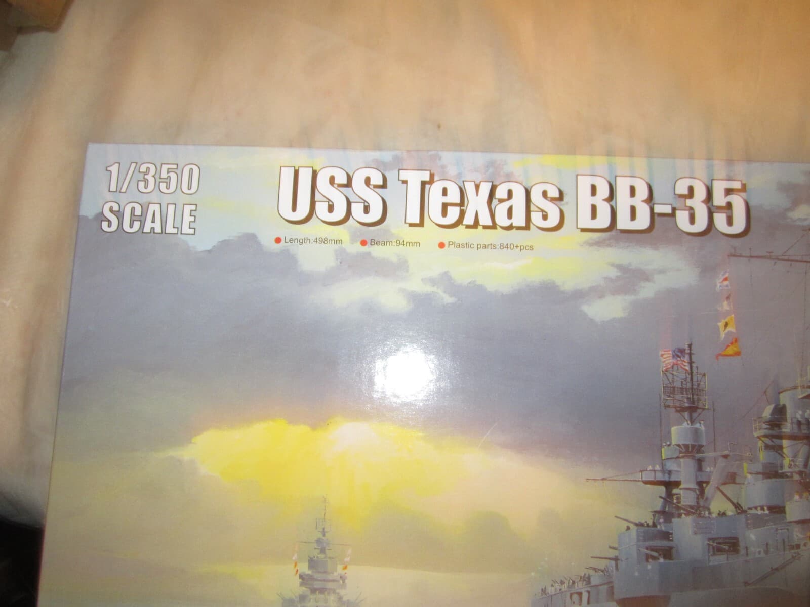 US Stock 05340 Trumpeter 1/350 USS BB-35 Texas New-York Class Battleship Warship 2