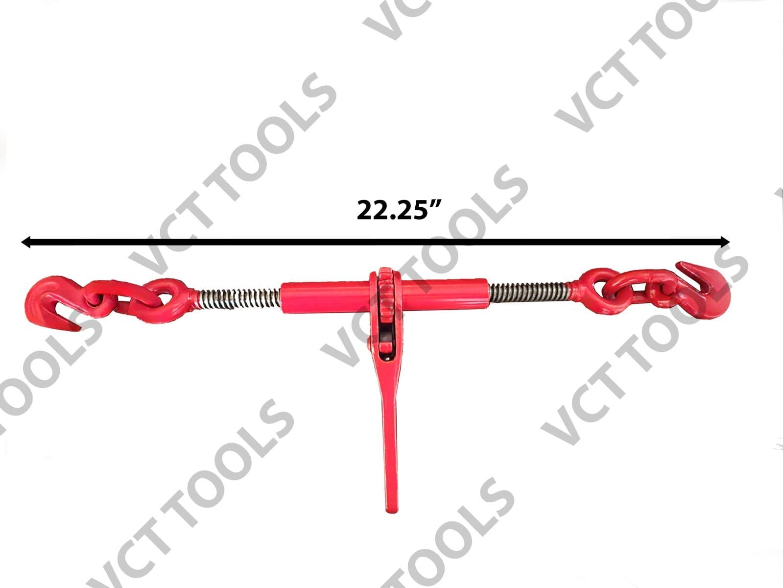 4 x Ratchet Chain Load Binder 1/4" - 5/16",Chain Hook Tie Down Rigging Equipment 2