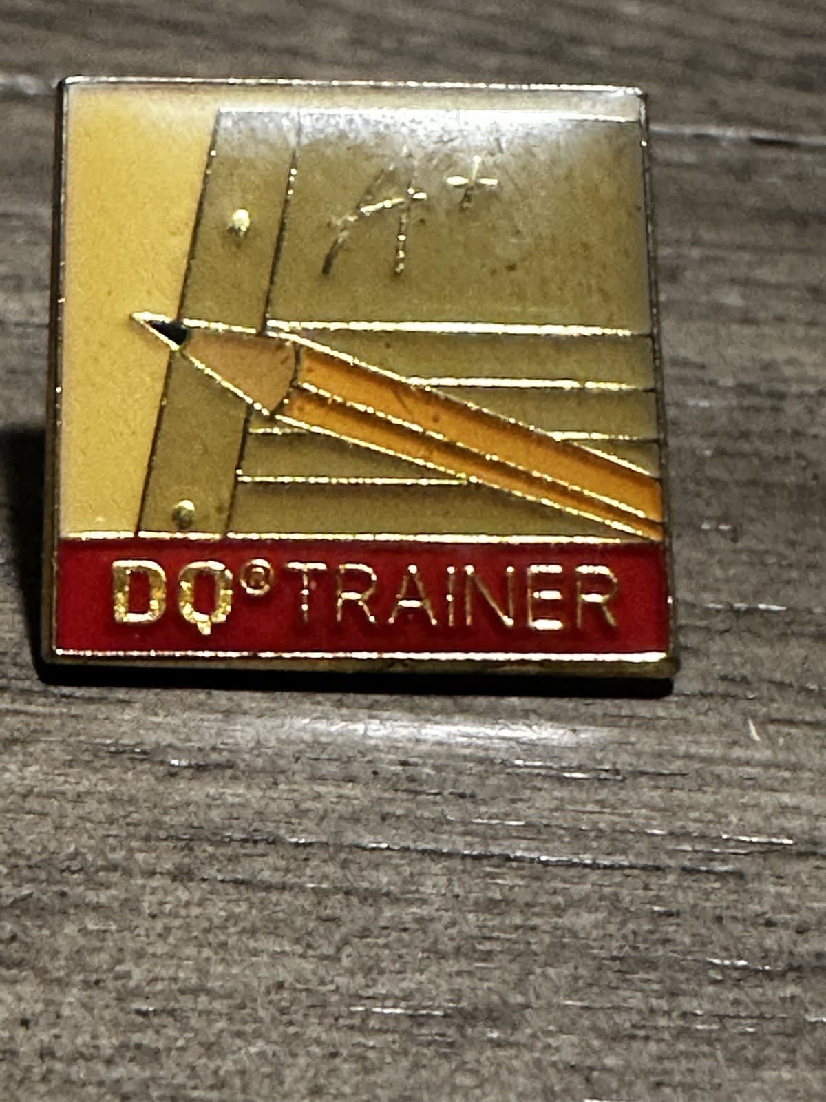 DQ Dairy Queen Enamel Backpack Lapel Hat Pin Trainer 2