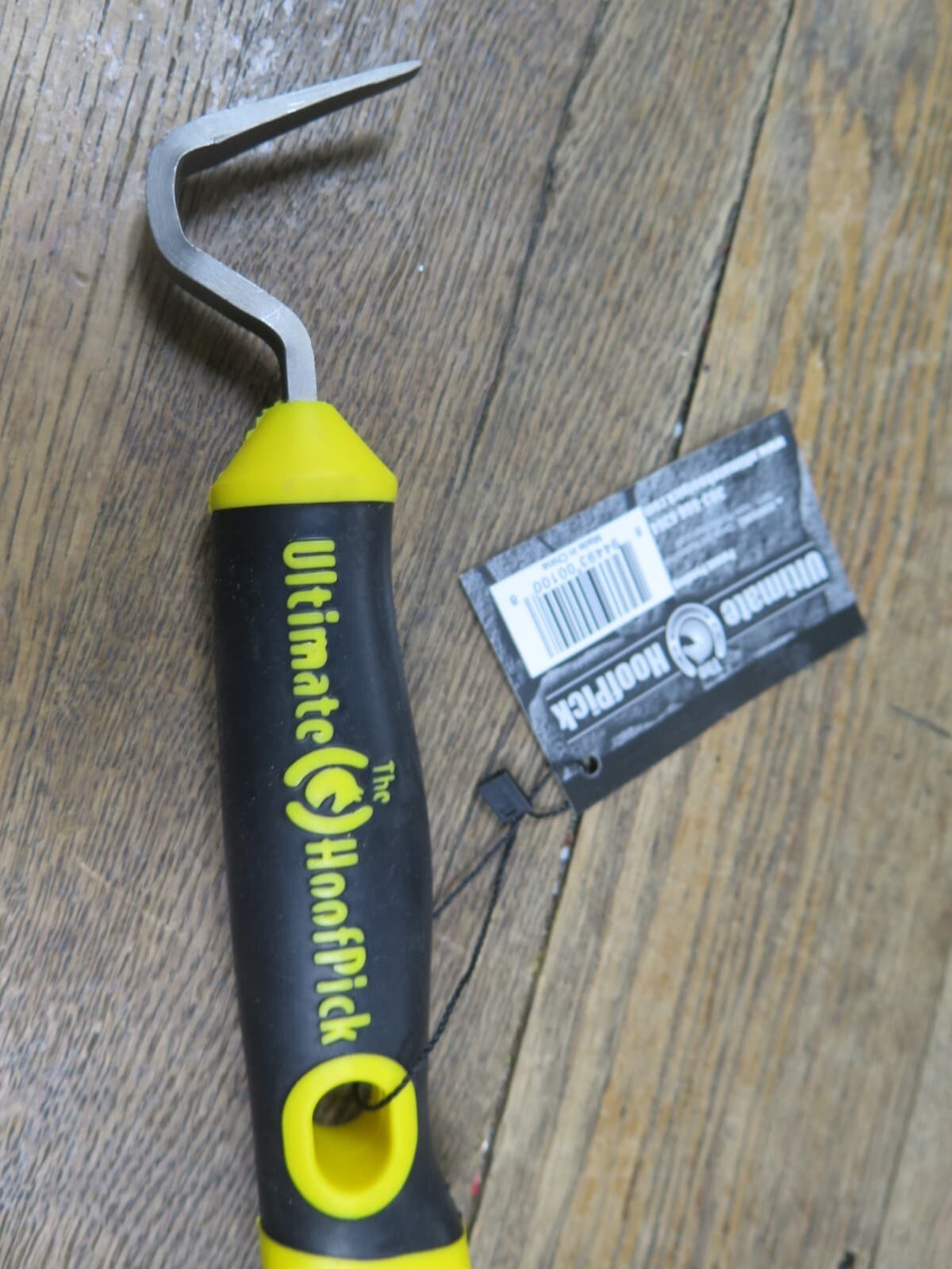 The Jackhammer Ultimate Hoof Pick / HoofPick, yellow