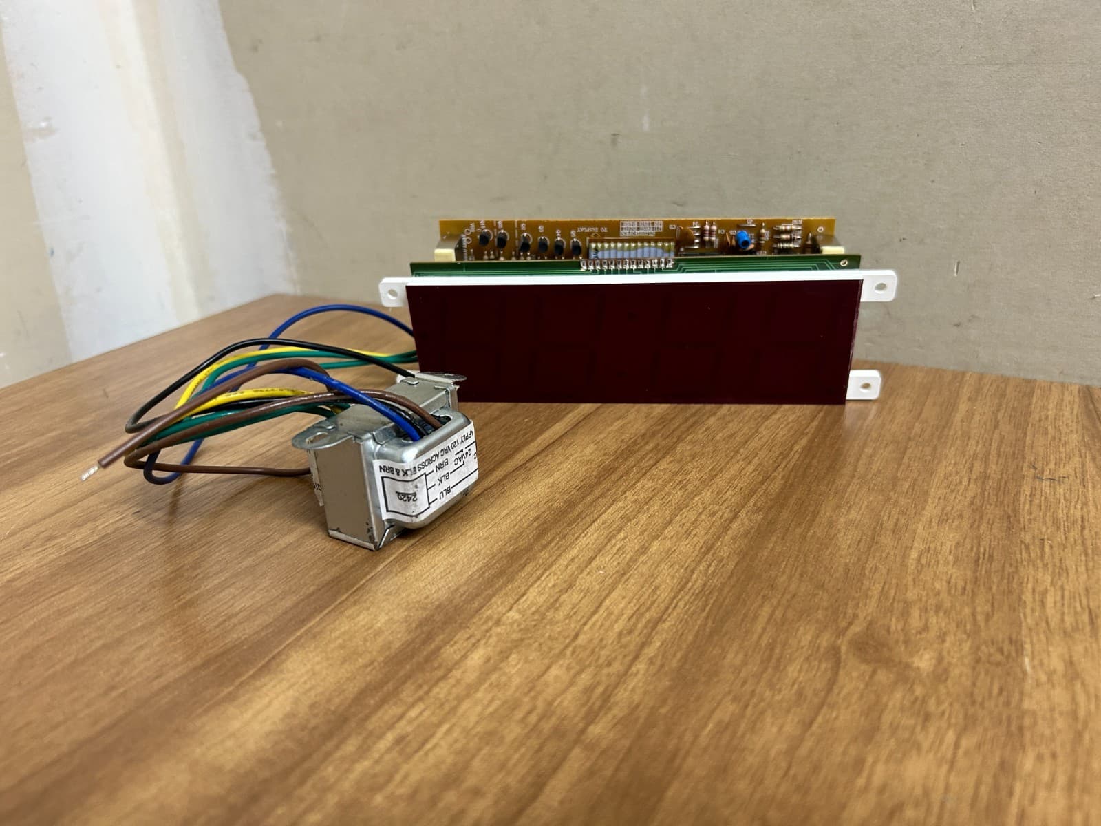 Rauland Borg 2420A Digital Clock Timer Module w/ Transformer Power