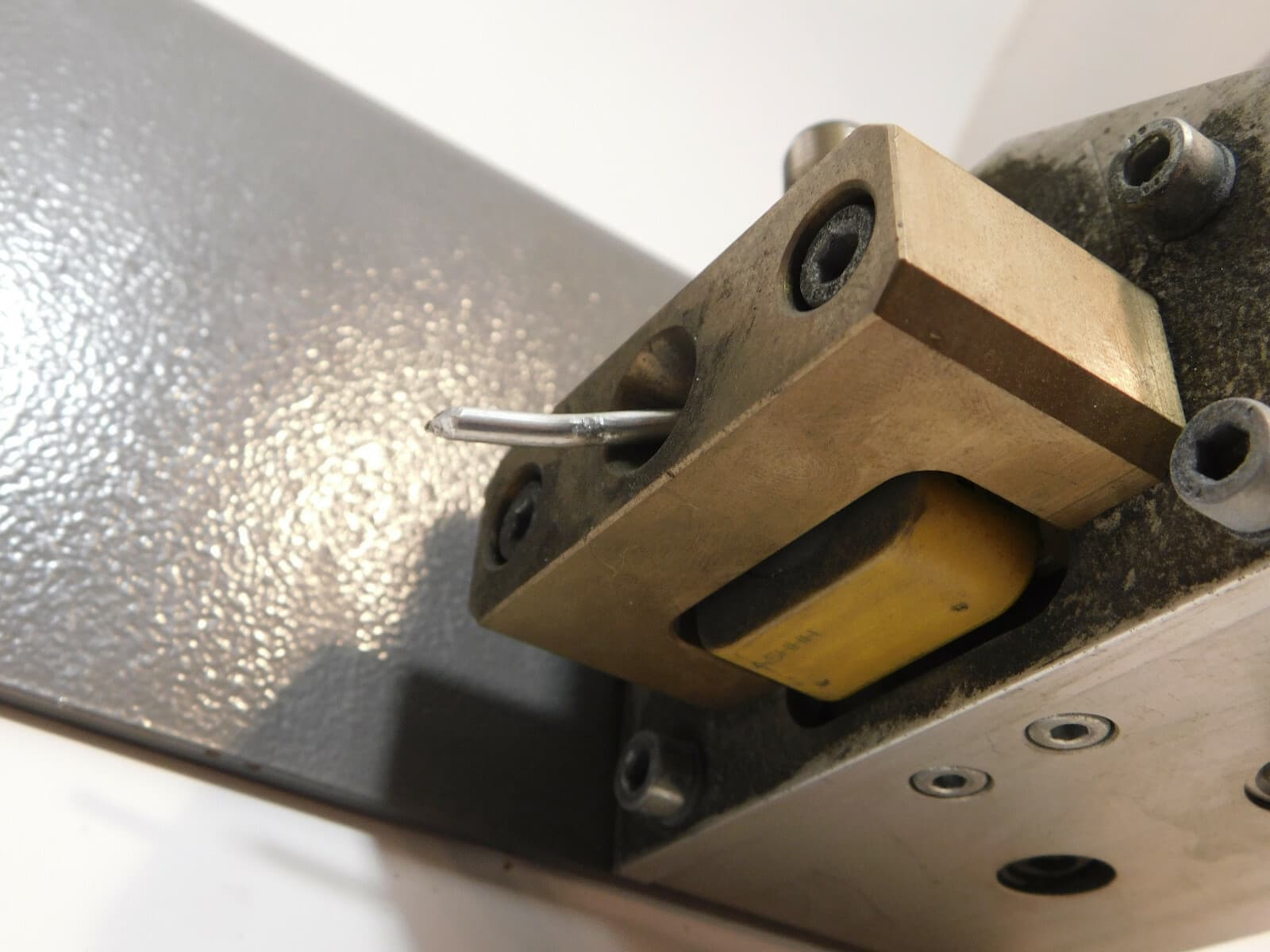 Solder Wire Feeder Mechanism from Vitronics Soltec Wave Soldering Machine 6