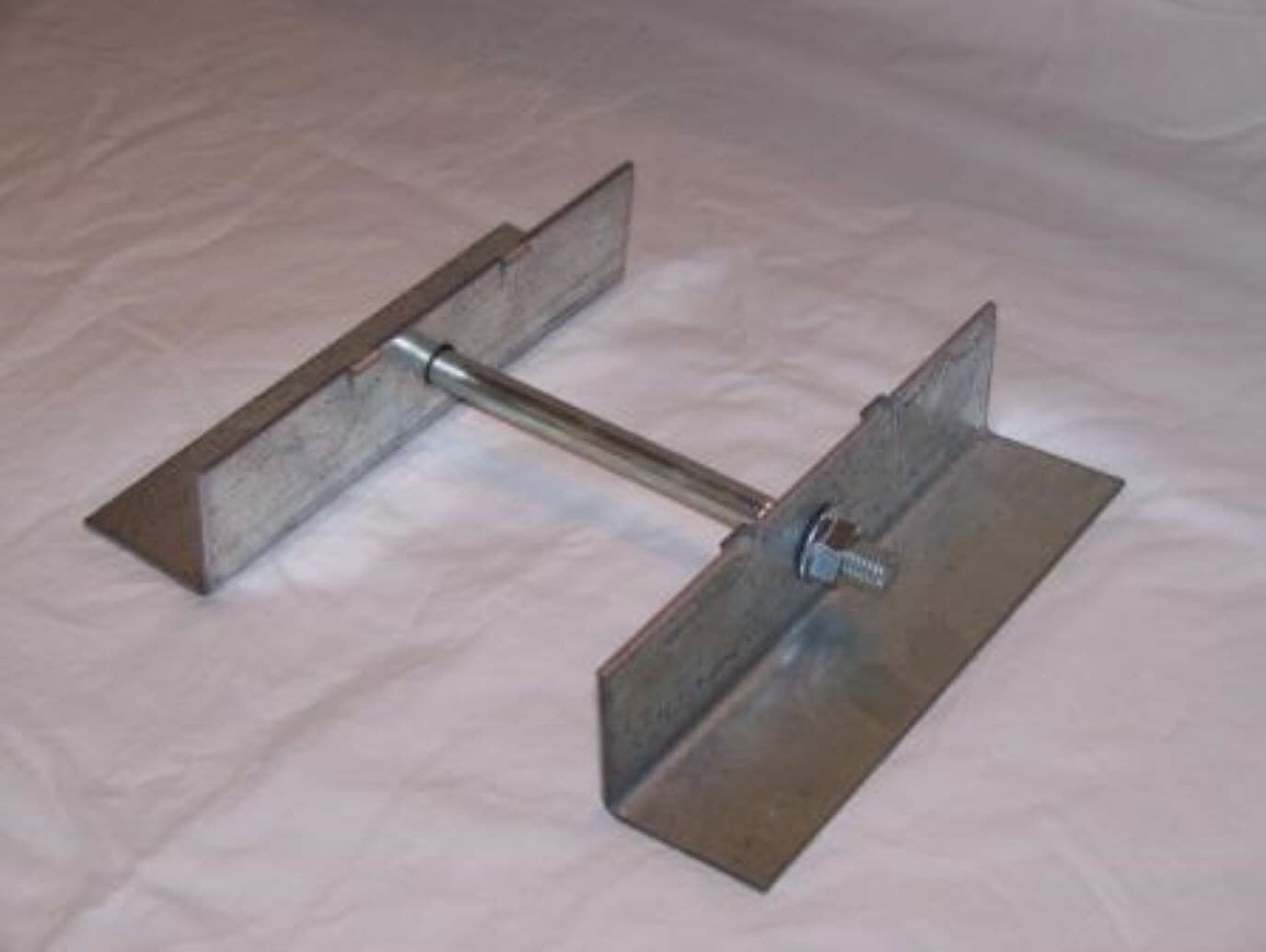 Perma-Column, concrete post with hardware and uplift anchor 5