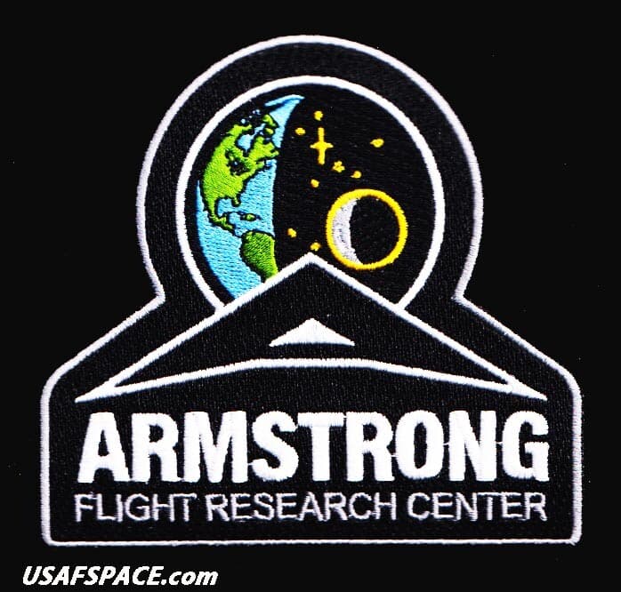 ARMSTRONG -FLIGHT RESEARCH CENTER - ORIGINAL - NASA SPACE FLIGHT TEST PATCH MINT 4