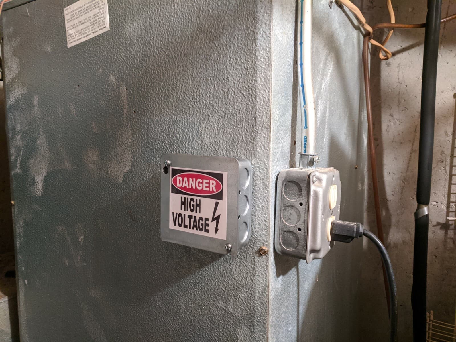 Secret Safe Magnetic Stash Box High Voltage Hidden Compartment Electrical Box 5