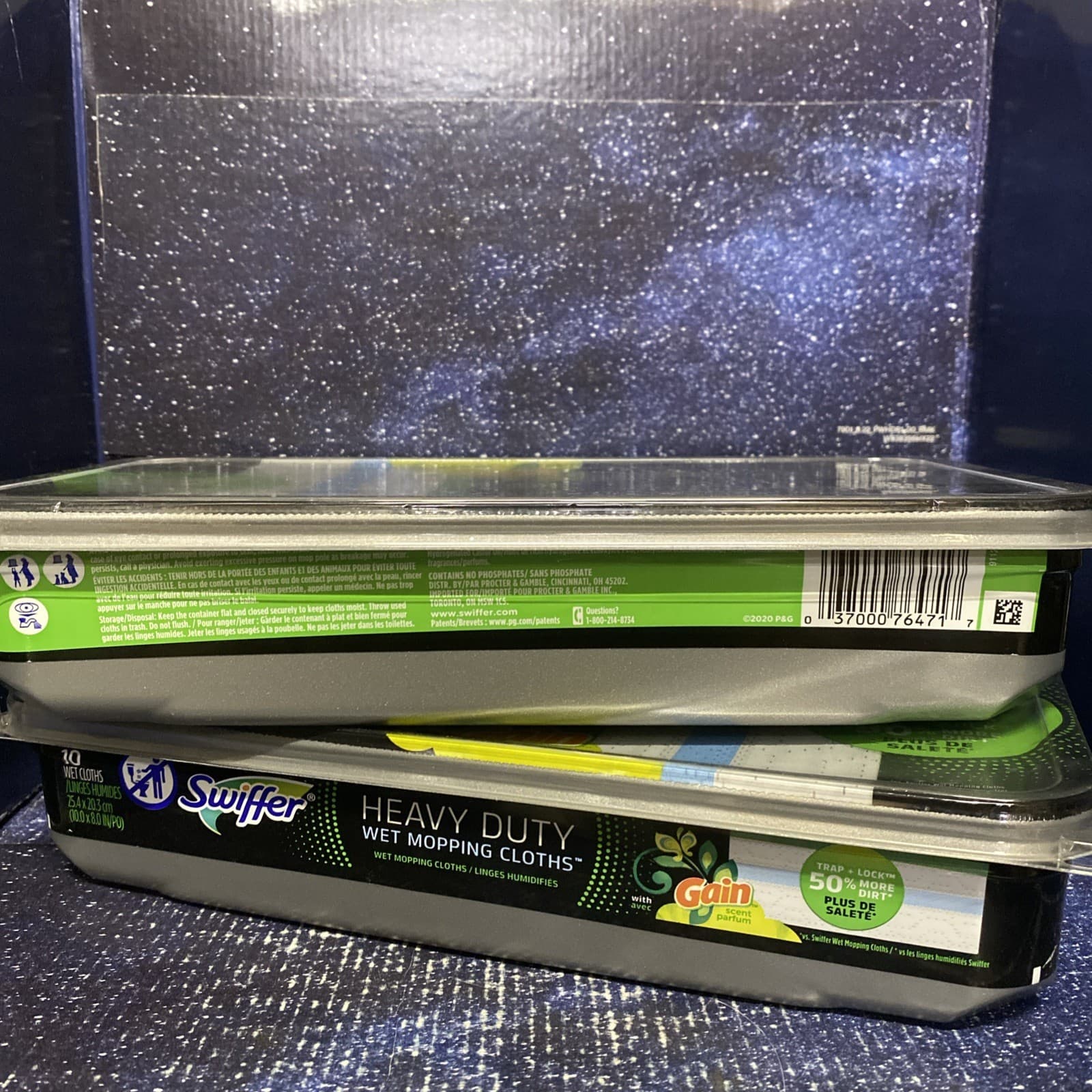 2 X Swiffer Heavy-Duty Wet Cloth Gain Scent 10/Pack In each 5