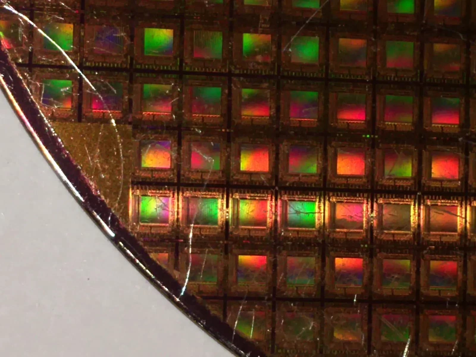 4" Unknown  Silicon Wafer 1980s Extremely Rare