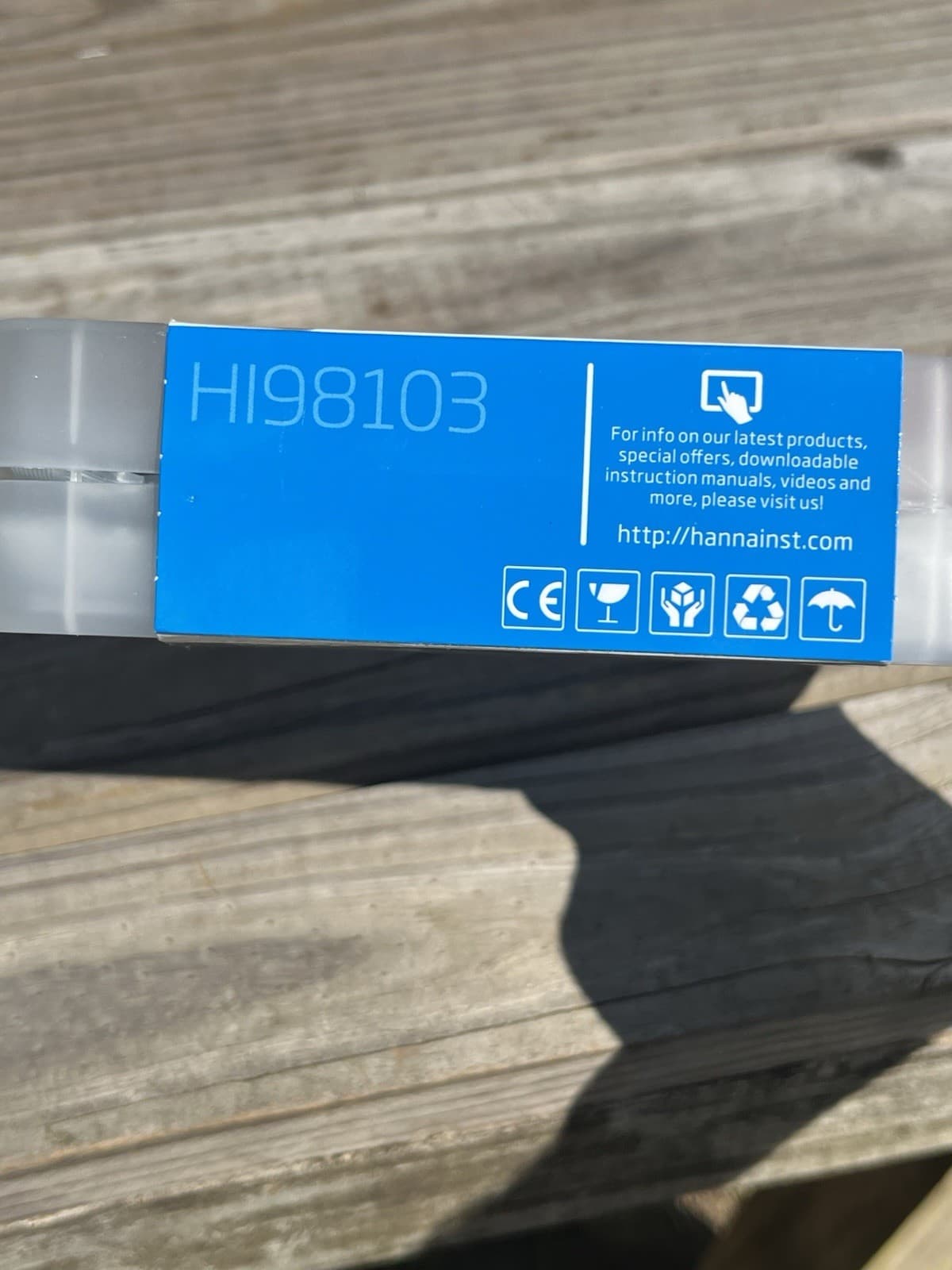 Hanna Instruments HI98103 Checker pH Tester With 0.1 Ph Resolution. New. Sealed. 2