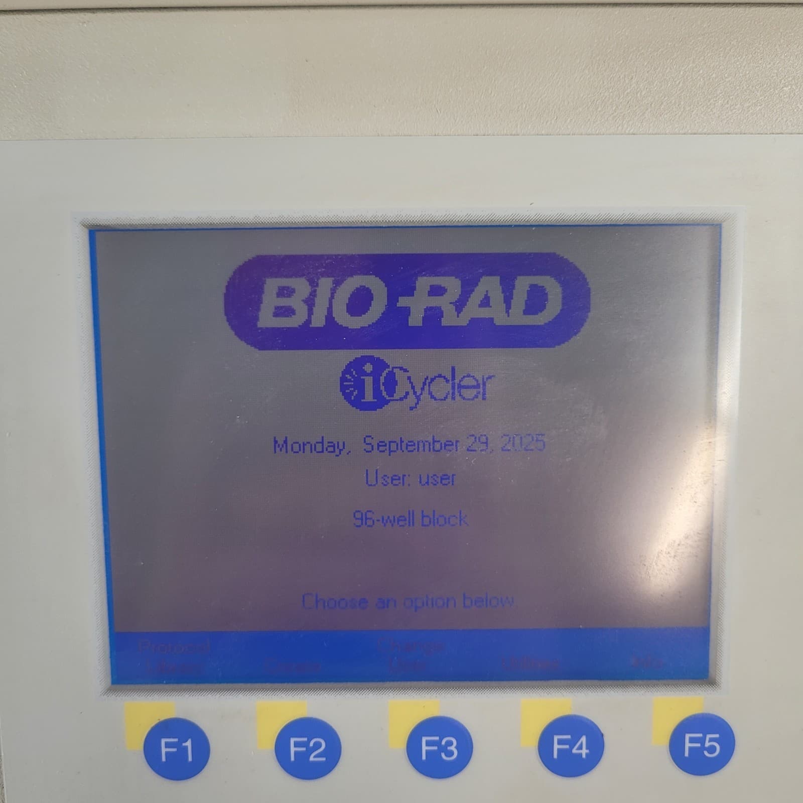 BIORAD iCycler Thermal Cycler w/ iQ5 Optical Module PCR Detection System  4