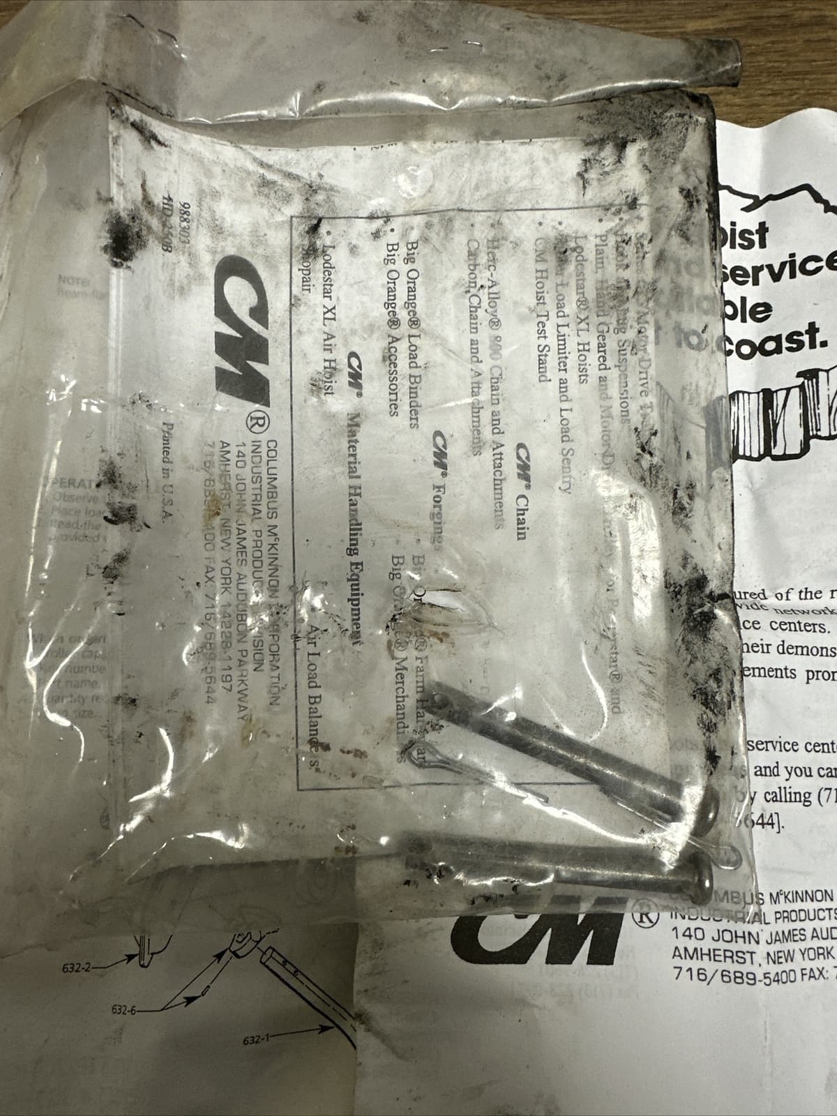 CM,632,Plain Manual Trolley 1/2 Ton 4