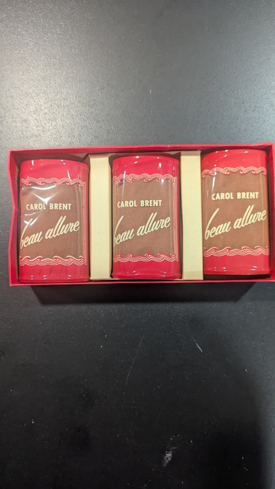 Carol Brent Beau Allure  Vintage "Purse Pack" Stockings - Cocoa Tan - 10 3 Pairs 2