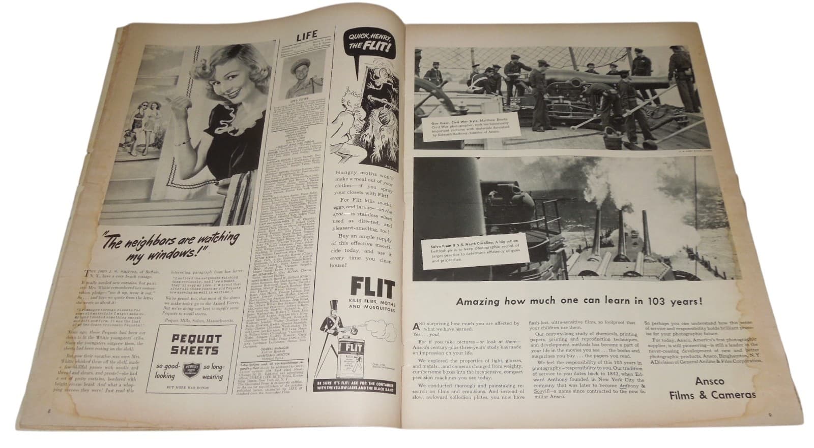 Original WWII US Army Most Decorated Soldier Life Magazine AUDIE MURPHY MOH 2