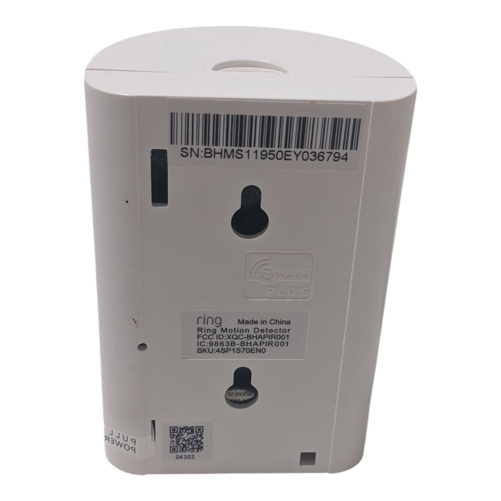 Ring Motion Detector 3-Pack Wireless Smart Home Security Z-Wave Plus 4SP1S7-0EN0 3