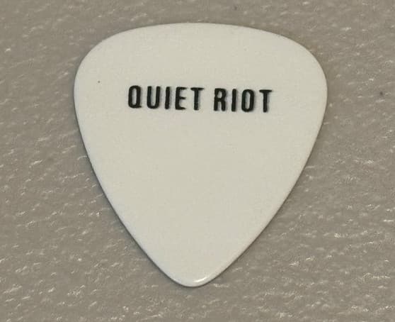 Quiet Riot Guitar Pick Alex Grossi Signature 2024 Tour Plectrum Adler's Appetite