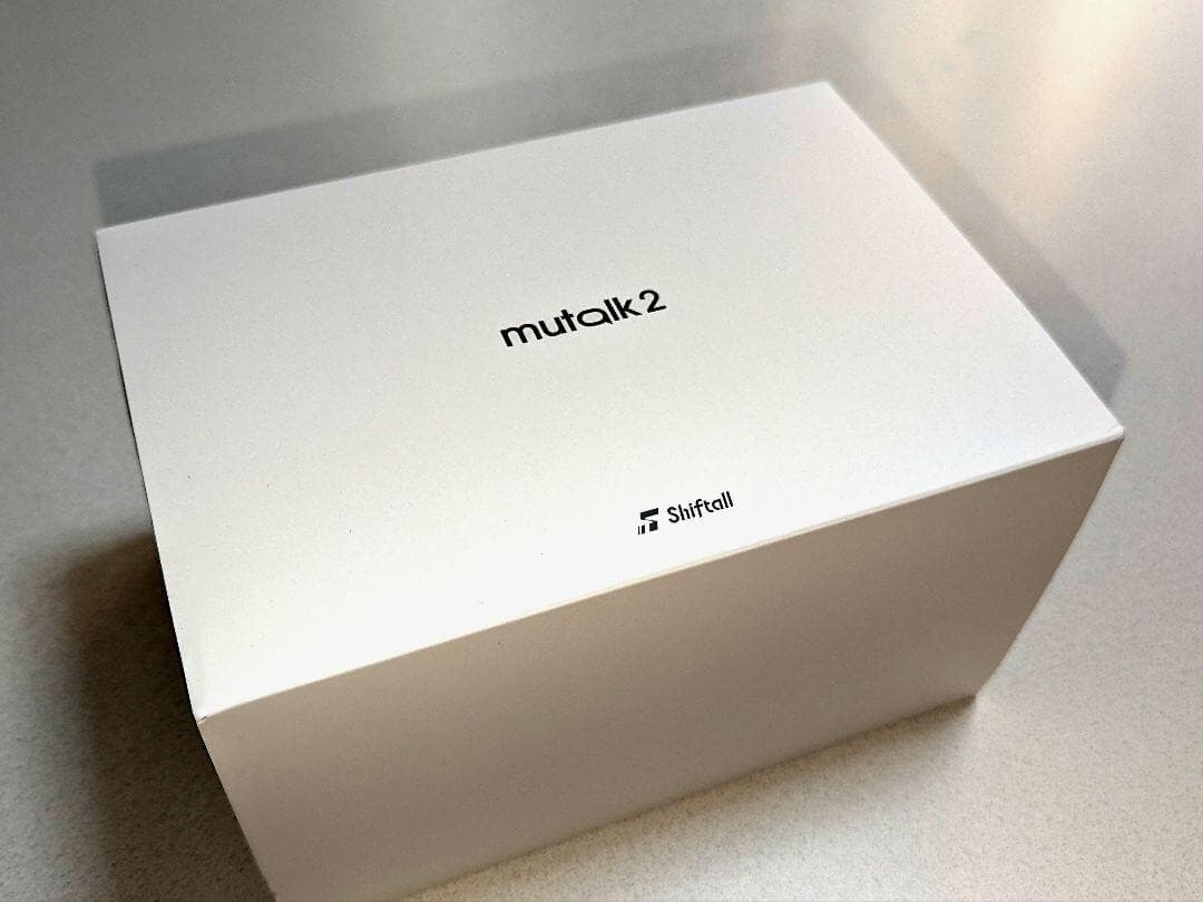 Shiftall Mutalk 2 Voice Suppression Microphone Wireless Soundproof 6