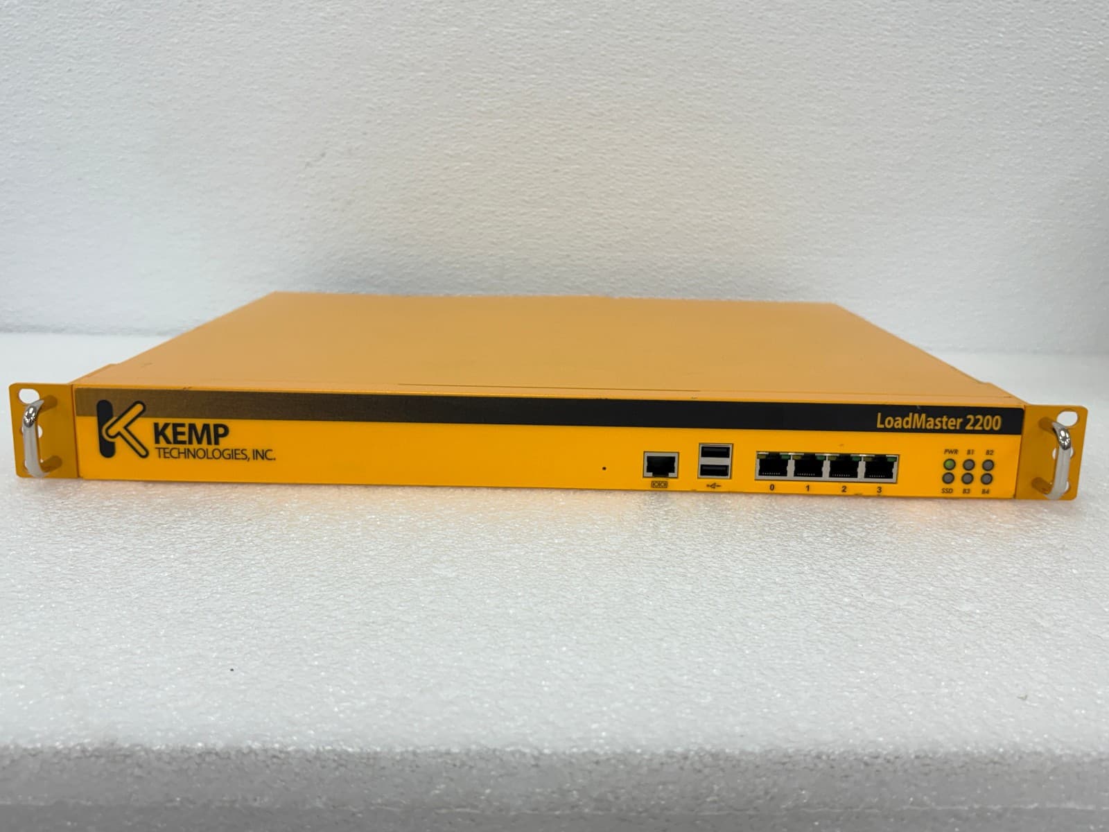 USED | Kemp NSA1042N8-LM2200 LoadMaster 2200 Load Balancer - Yellow w Power Cord 5