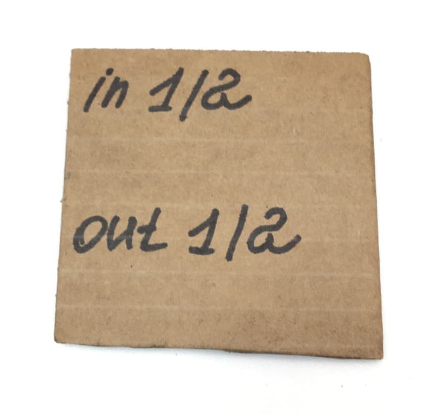 Honeywell VR8204M1075 HVAC Natural Gas Furnace Gas Valve in/out 1/2" used  #G101 6