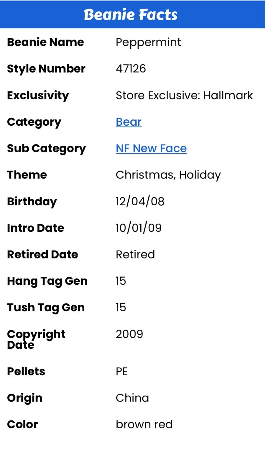 Ty Beanie Baby “Spearmint” and “Peppermint” Christmas Holiday Winter Bears 3