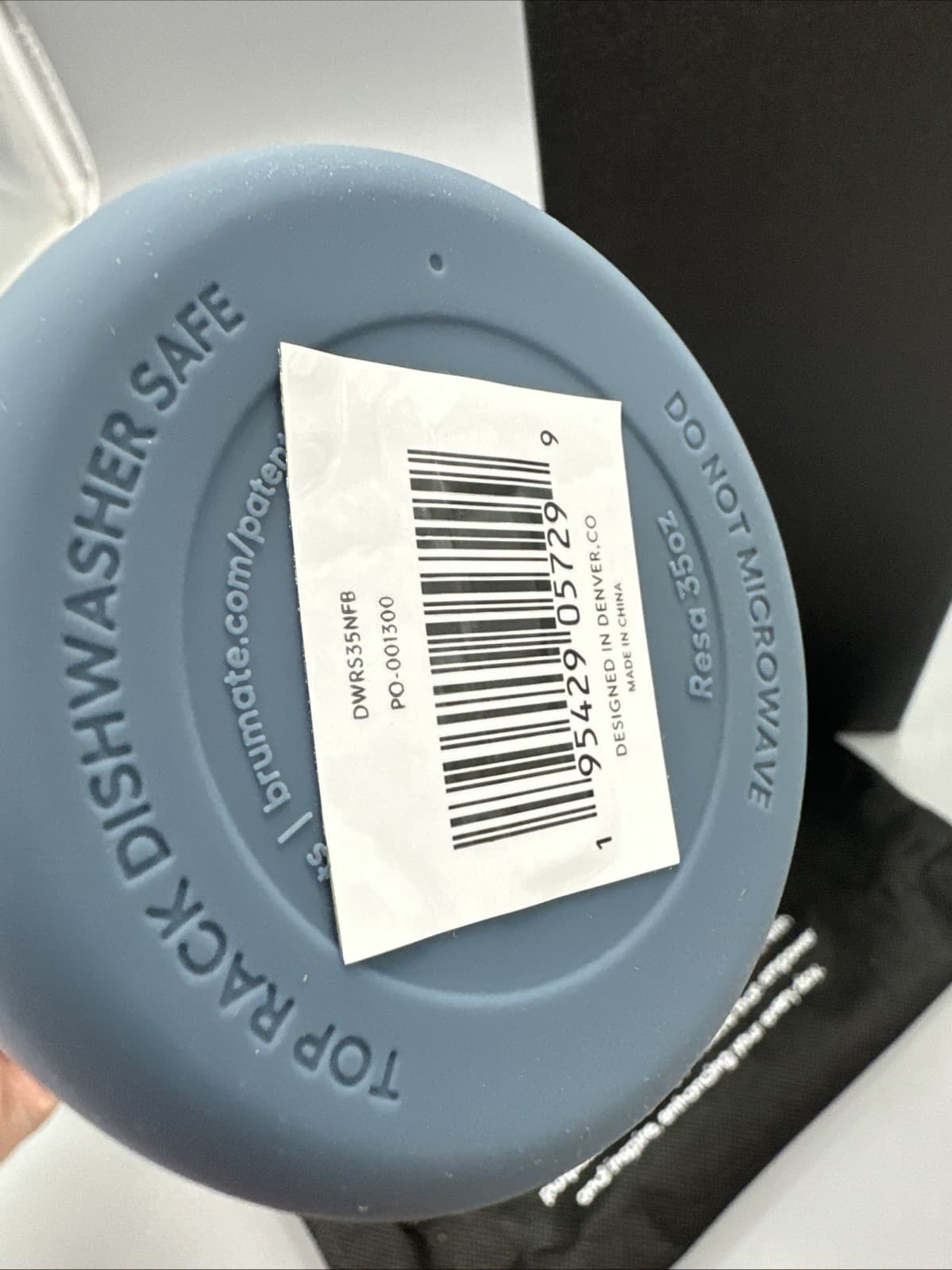 BRUMATE RESA 35OZ  TRAVEL TUMBLER WITH HANDLE & FLEXIBLE STRAW-NIGHTFALL BLUE 4