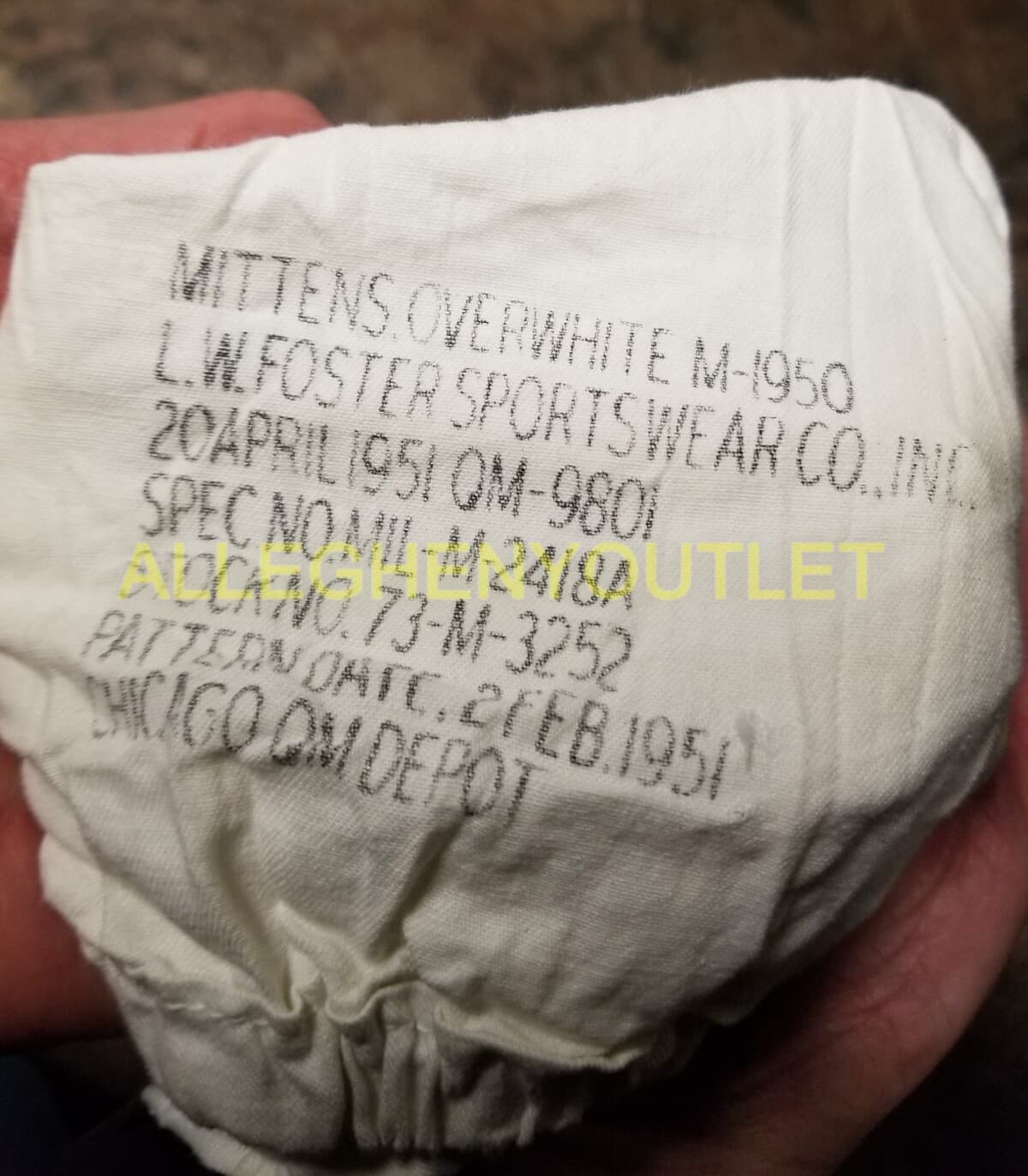 NEW USGI Military Issue Winter Snow Camo Trigger Mitten Shells ECWS ECWCS 6