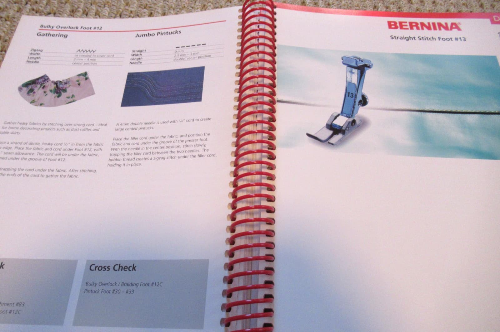 BERNINA Feetures Presser Feet Guides ~ Volumes 1, 2 & 3! 5