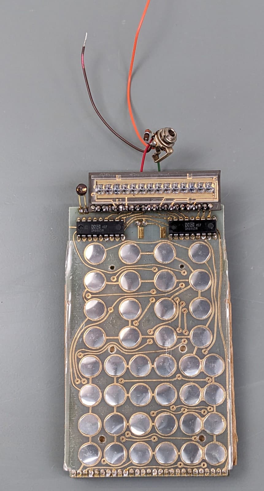 VTG Calculator Chipset ~ Rare MOS MCS2525 MCS2526, NSA5140 LED Display, Working