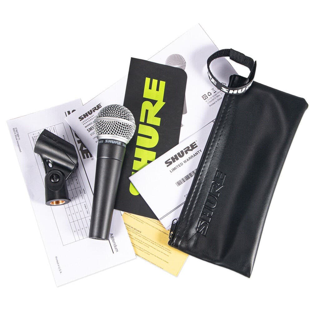 1PC Shure SM58-LC Dynamic Handheld Vocal Microphone US 2