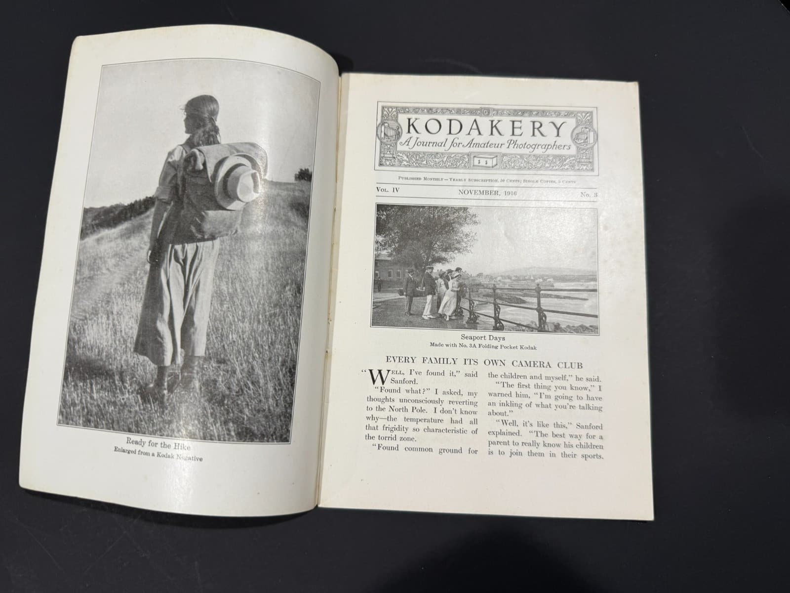 1916-1917 Kodakery Magazines.....6 Issues 3