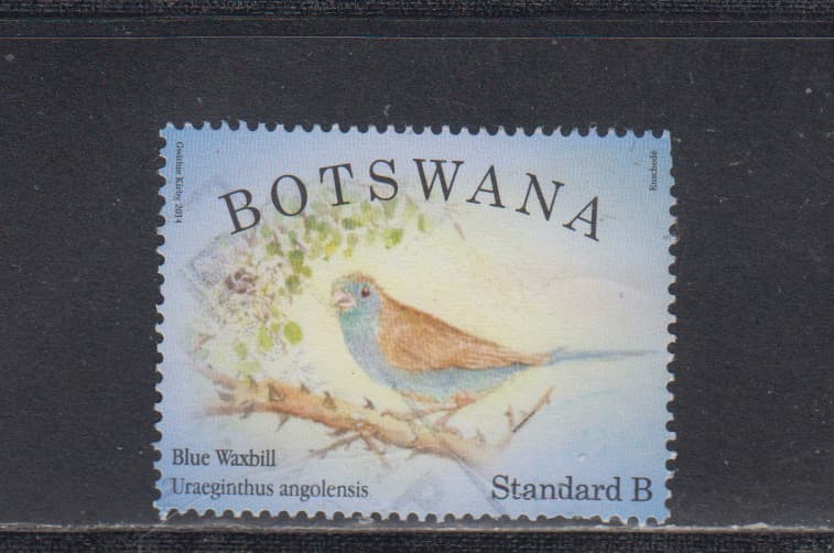 BOTSWANA :  2014 - USED  - SCOTT # 948   BIRDS