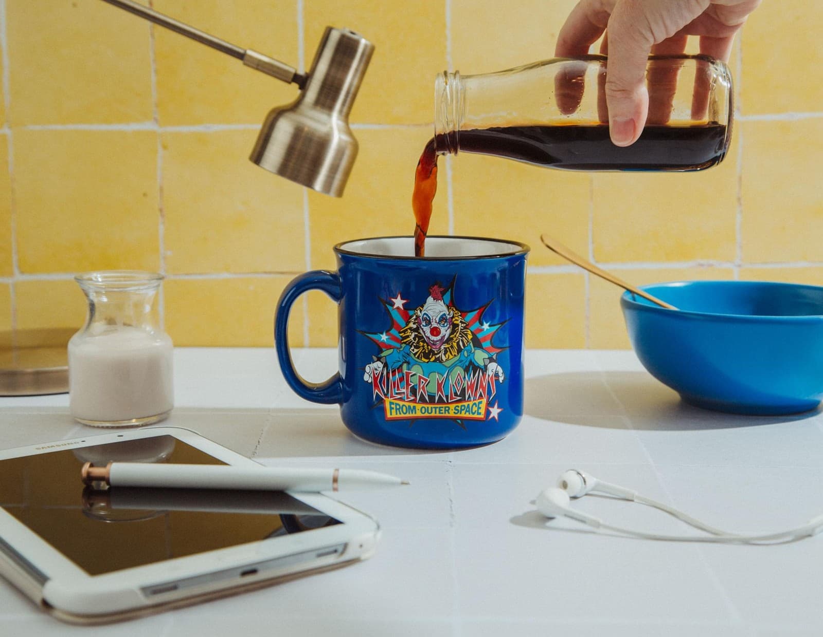 Killer Klowns From Outer Space Jojo Ceramic Camper Mug | Holds 20 Ounces 5