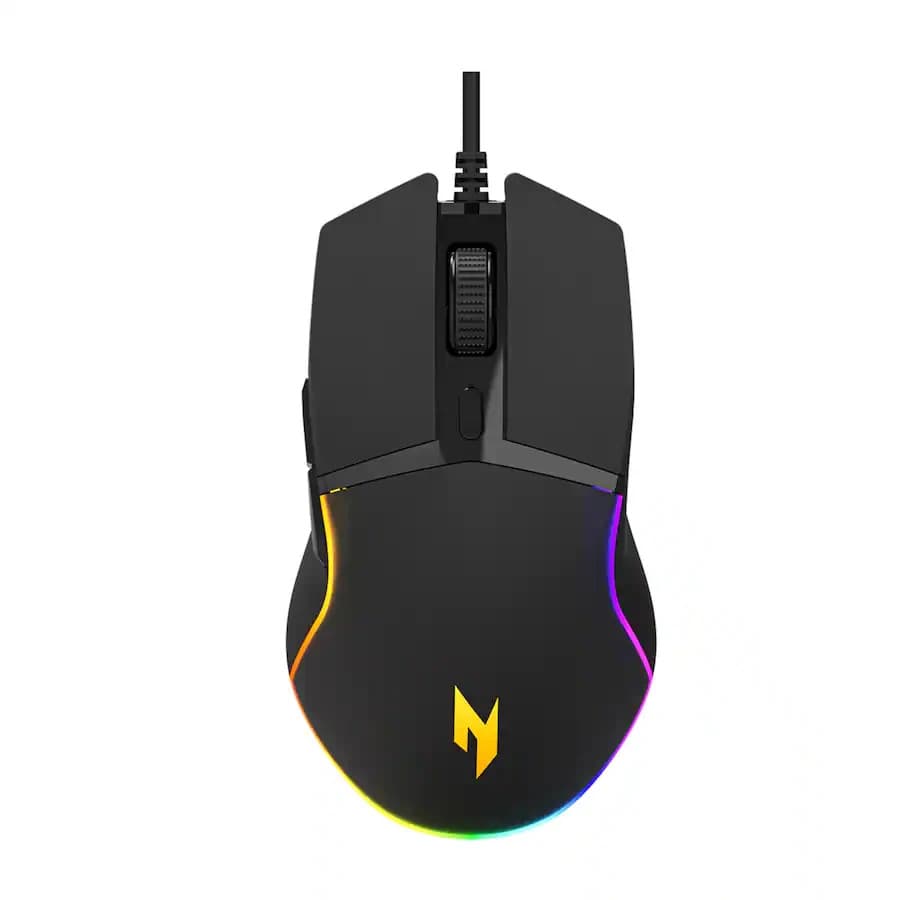 Acer Nitro NAK100 RGB Gaming Keyboard Mouse Combo Set 6400 DPI TKL USB Wired 2