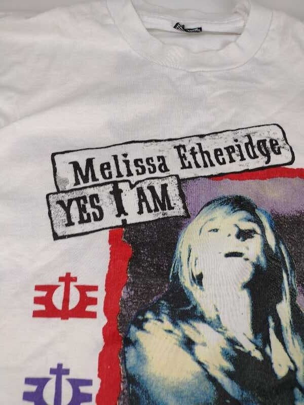 Melissa Ethridge Single Stitch Concert Tshirt - 1995 Yes I Am - Men's XL Origina 2