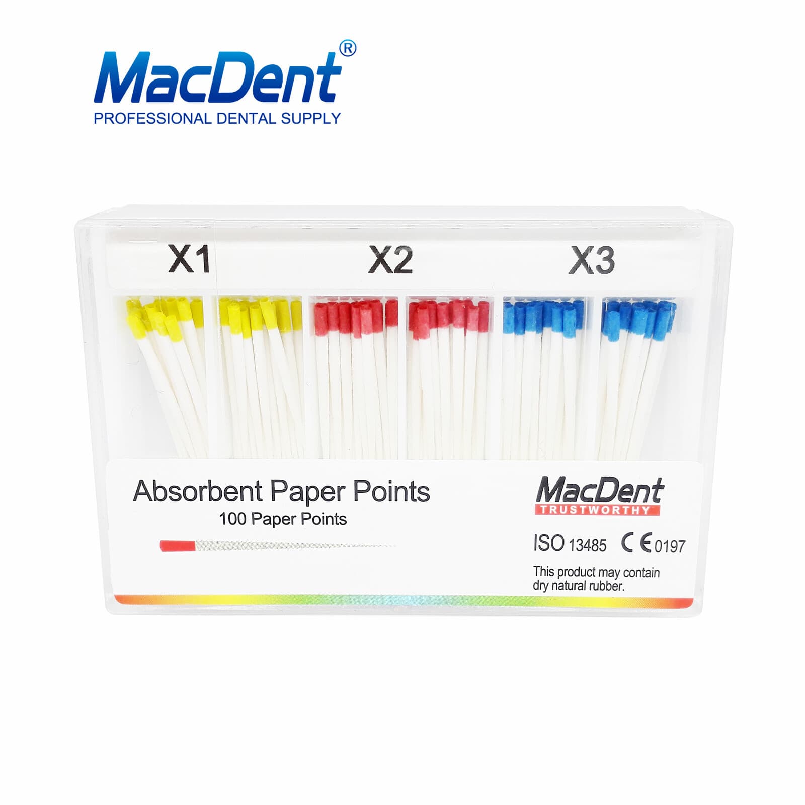 Dental Obturation Next Gutta Percha /Absorbent Points Endo Root Canal X1-X3 LD