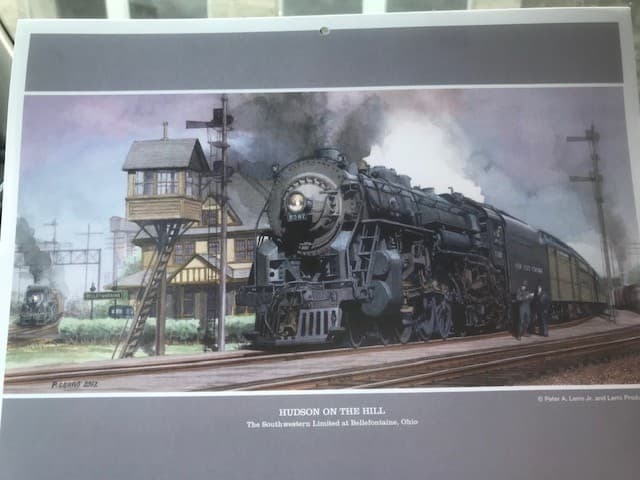 2026, Railroad Calendar Peter Lerro Jr  EBT, Reading & Northern, Pennsy & More 4