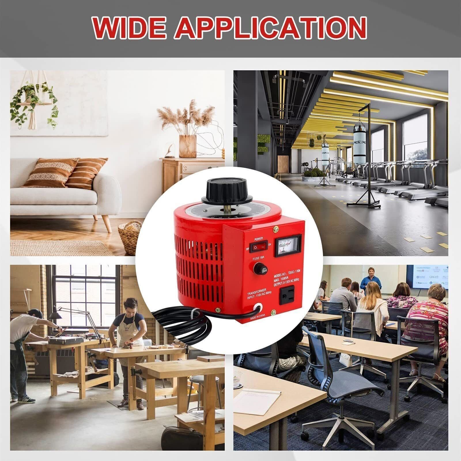 5Amp Variac Transformer Variable AC Voltage Regulator Converter  500VA 0-130V 6