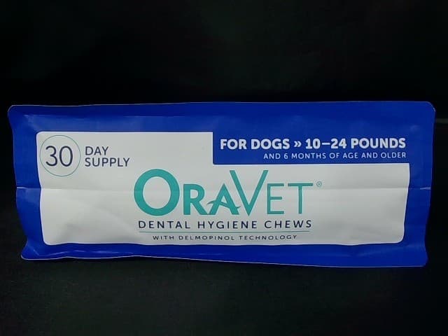 OraVet Dental Hygiene Chews For Small Dogs 10-24 Lb Exp 8/16/26 3