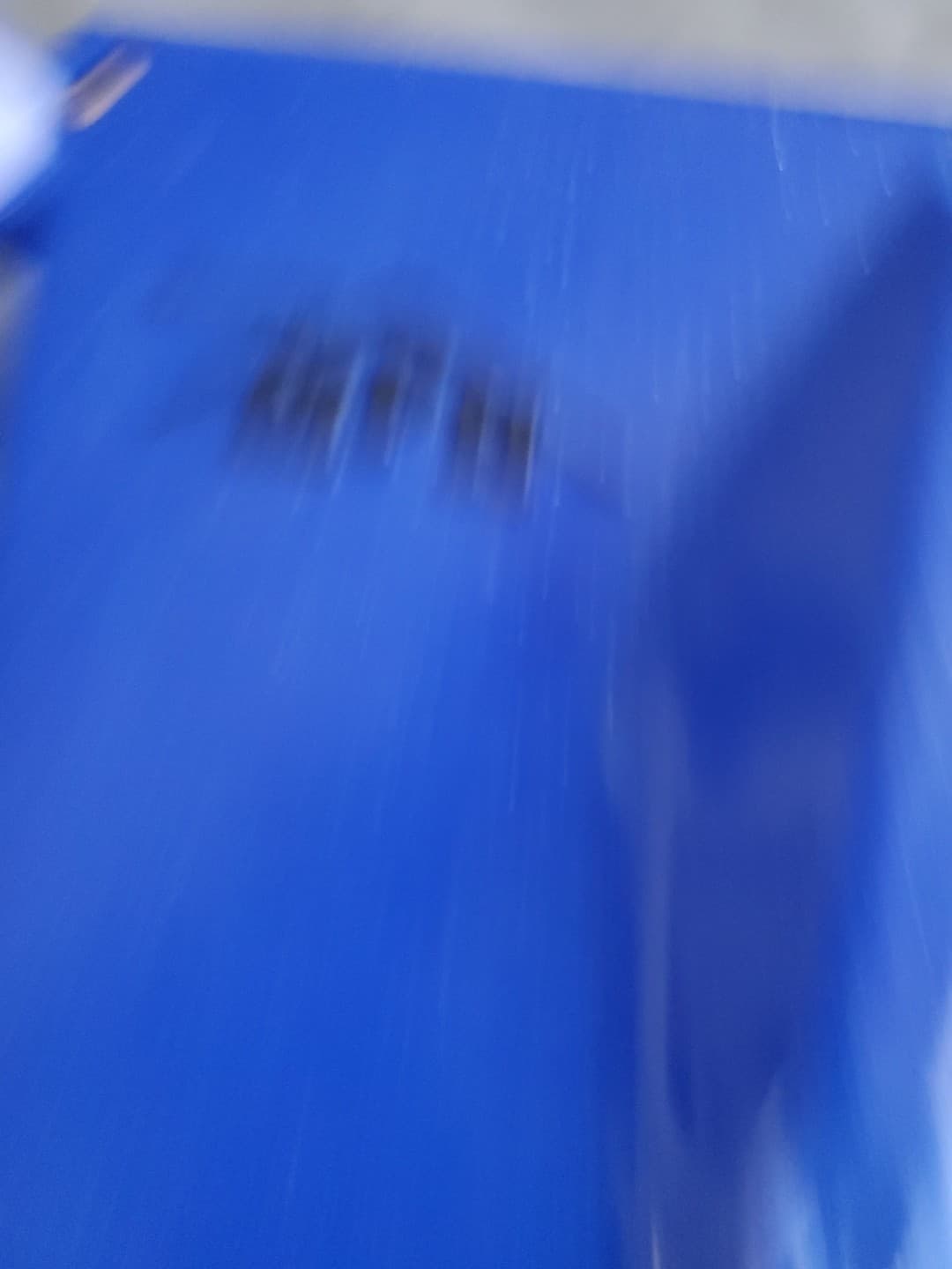 Swiss-Bob Snow Sled Luge Blue Sparkles VTG MPH Gently Used Swiss Made 3