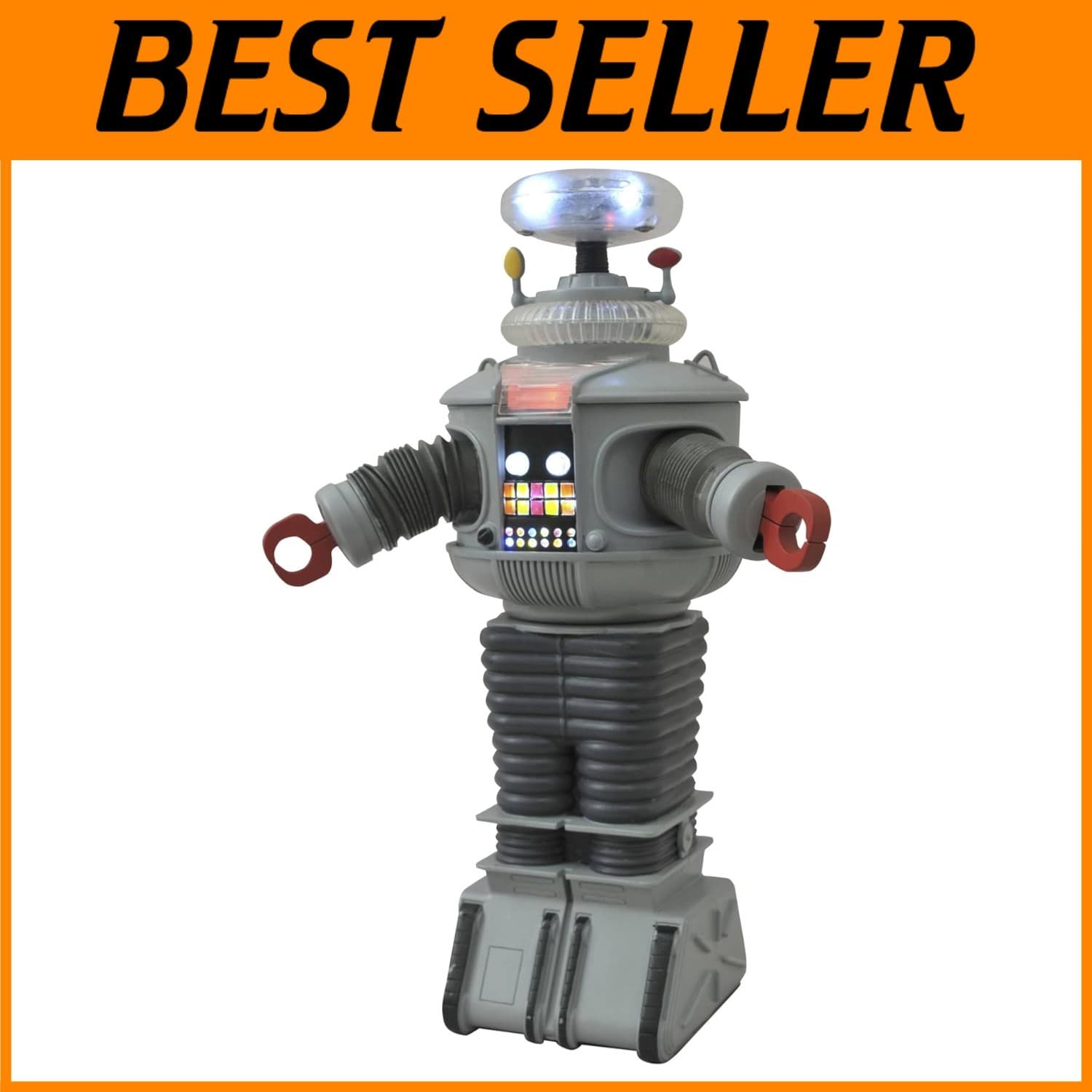 Lost in Space B9 Electronic Robot - 10-Inch with Lights, Sounds & Movable Parts