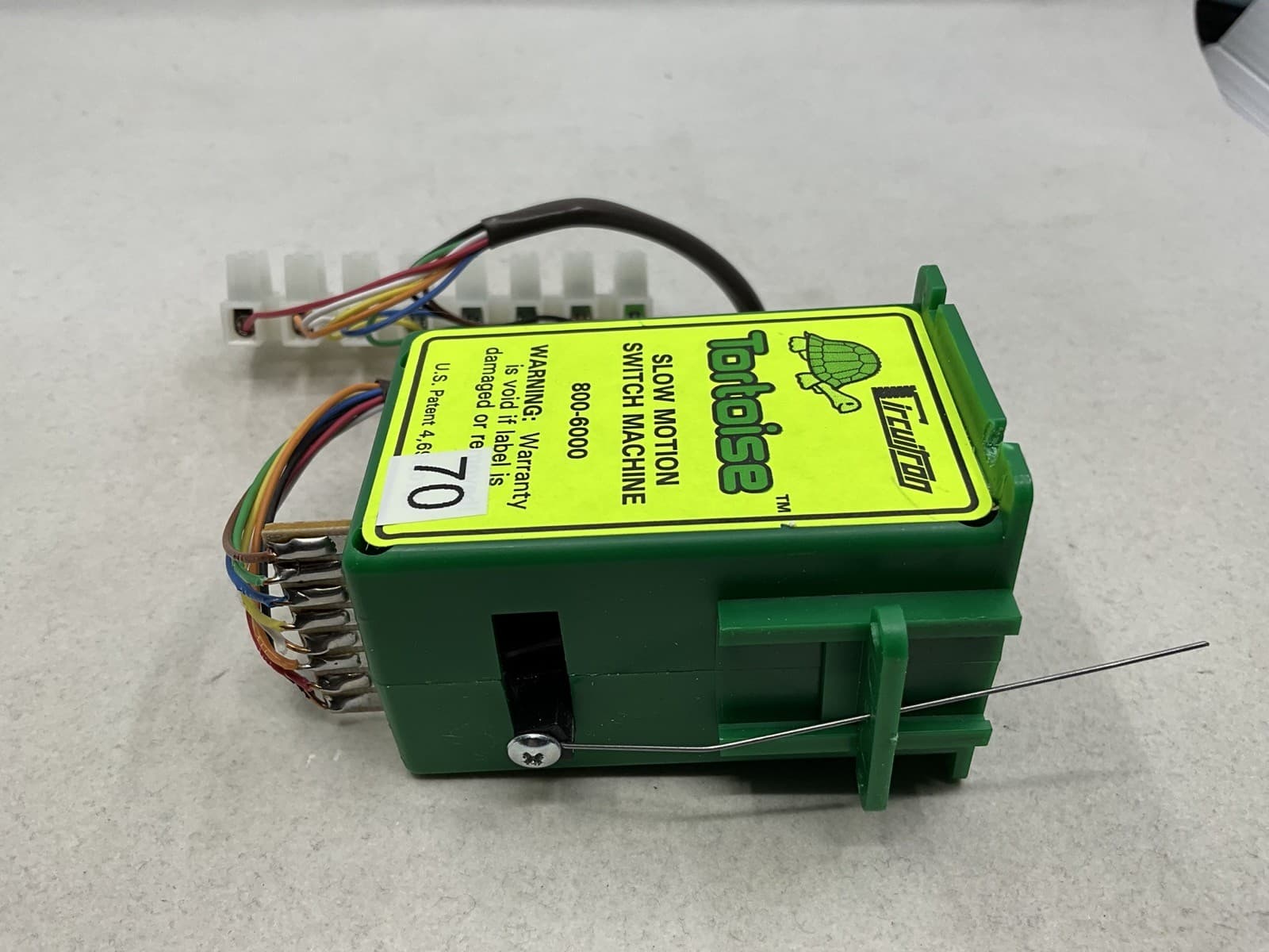 Circuitron Prewired Tortoise Slow Motion Switch Machine Made in USA #800-8000 4