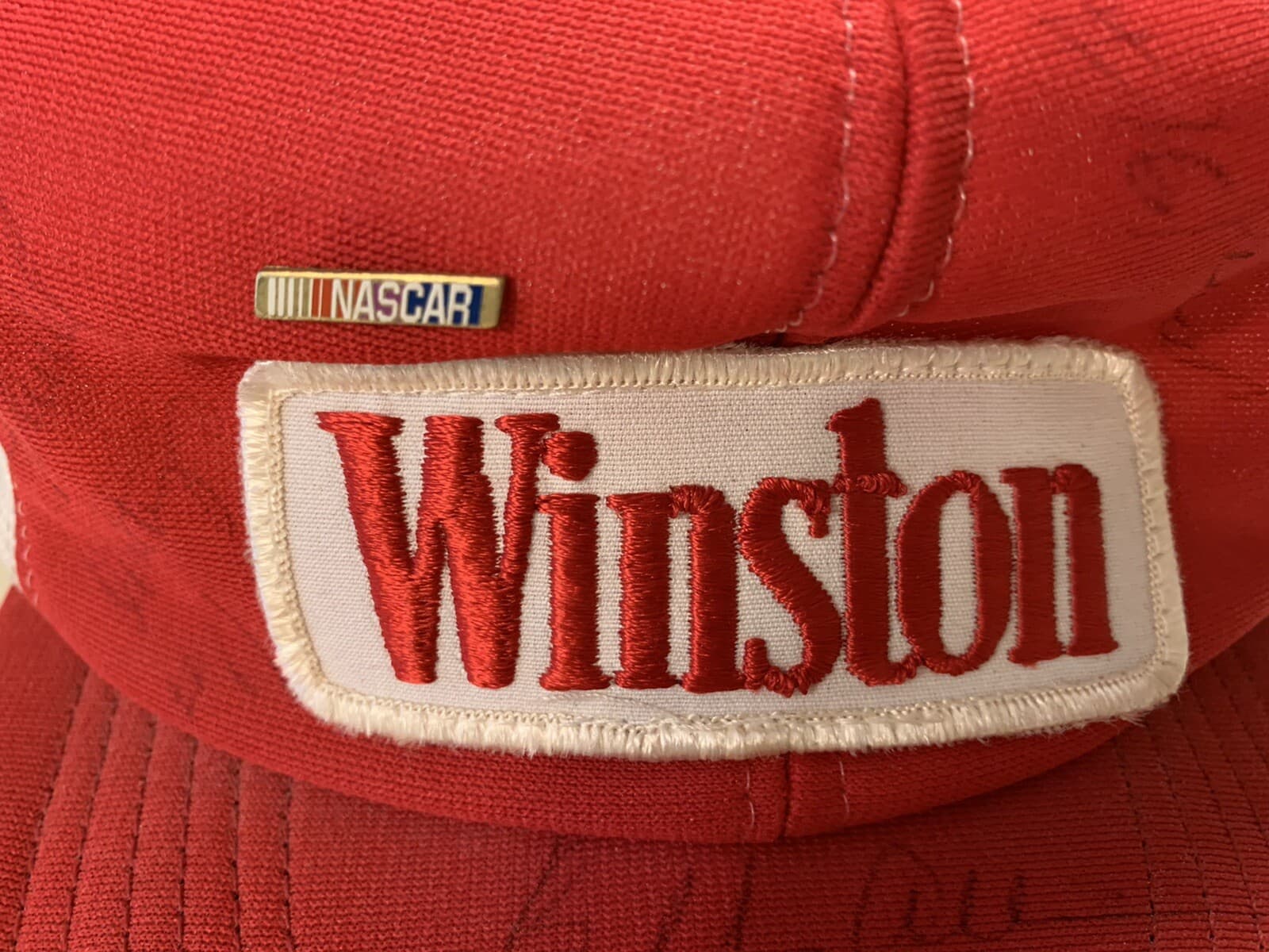 Nascar Hat Multiple Signatures / Autographs Greenville-Pickens Speedway WINSTON 2