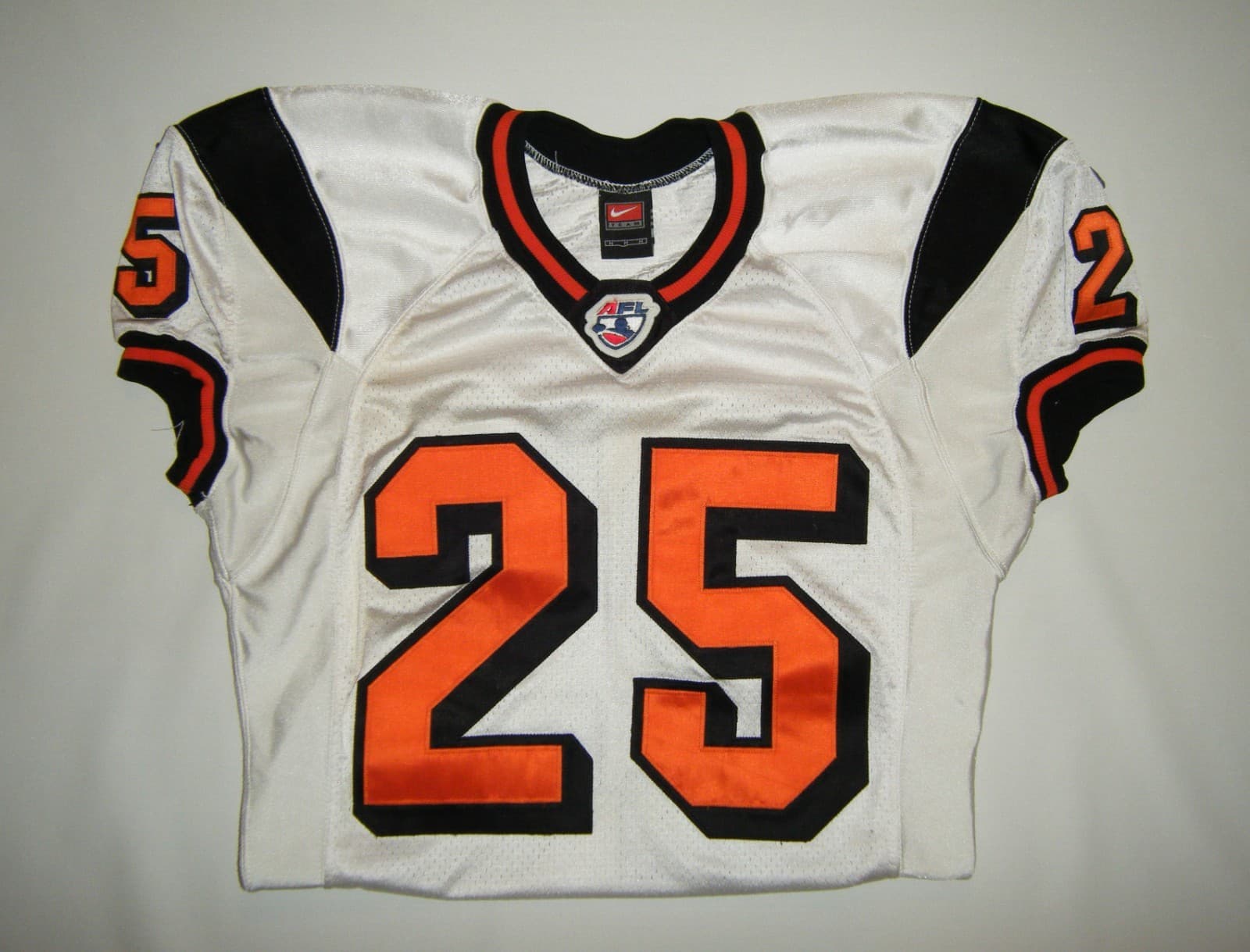 Nike AFL Oregon Lightning Team Issue Football Jersey Sz. M Game Worn Arena Ducks 2