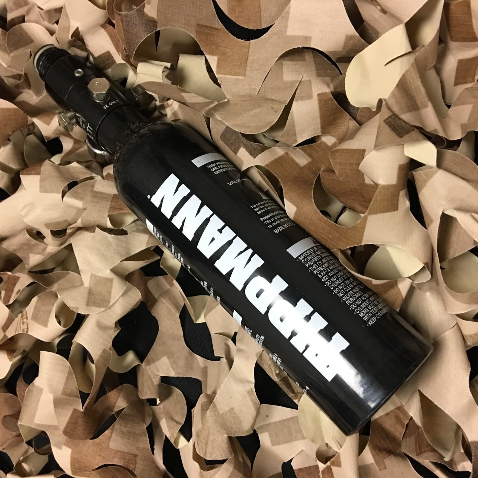 NEW Tippmann Aluminum Compressed Air Tank HPA N2 (TA99029) 13/3000 13ci 3000psi 6
